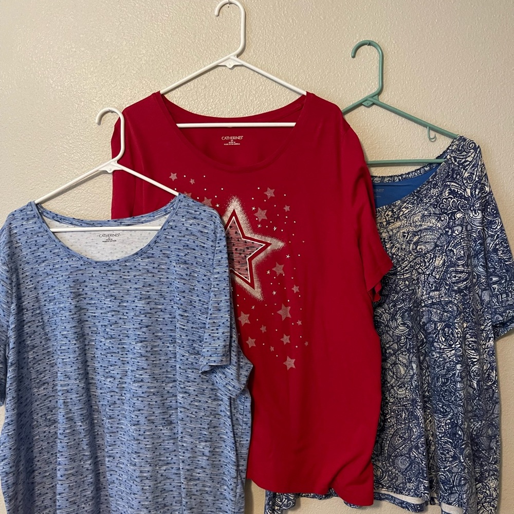Catherine’s 2X tops